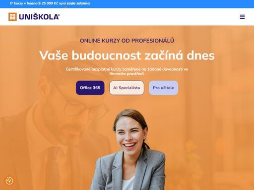 poskytuje odborné it kurzy s důrazem na individuální přístup. vzdělávání pedagogických pracovníků v rámci systému dvpp, které je akreditováno mšmt čr