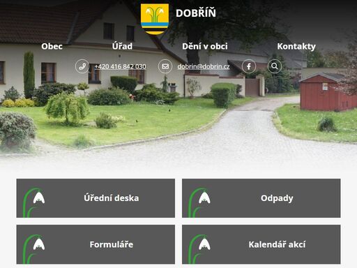 obec dobříň