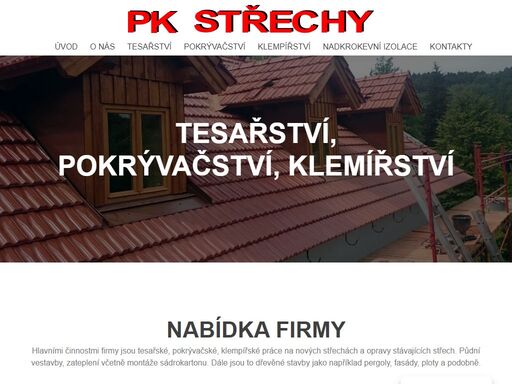 rekonstrukce střech, krovy a podkroví