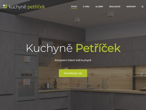 kuchyňské studio petříček – komplexní řešení vaší kuchyně. kuchyňské linky na míru od infini a dalno, spotřebiče značek gorenje, bosch, siemens ad.