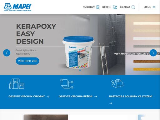 společnost mapei je jednou z předních společností ve stavebním průmyslu, s více než osmdesátiletou zkušeností v oblasti lepidel, těsnicích tmelů a produktů stavební chemie. klikněte a poznejte mapei.