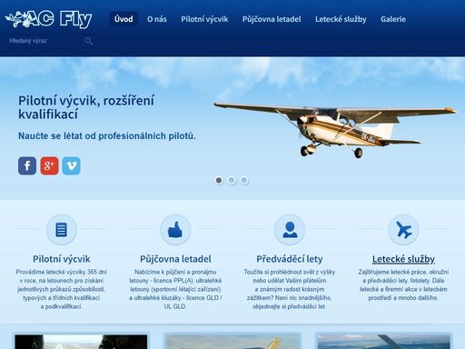 naučte se létat od profesionálních pilotů. naše letecká společnost nabízí pilotní výcviky, půjčovnu letadel, letecké služby, aerotaxi, předváděcí lety a mnoho dalšího.