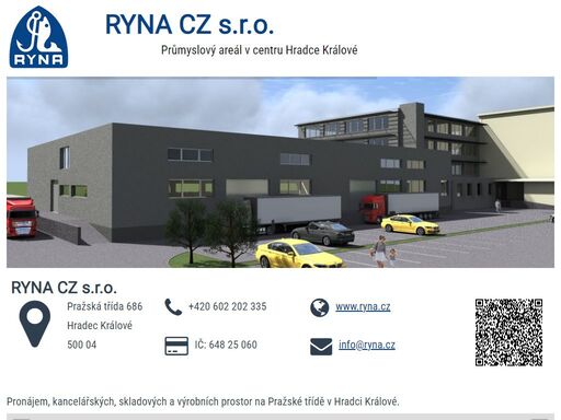 pronájem, kancelářských, skladových a výrobních prostor na pražské třídě v hradci králové.