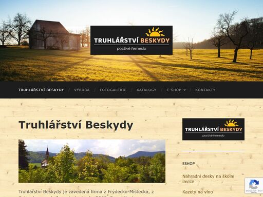 truhlářství beskydy. zakázková výroba nábytku na míru - kuchyně, vestavěné skříně aj. výroba z překližky, náhradní desky na školní lavice.