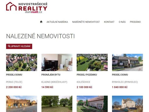 www.novostraseckereality.cz