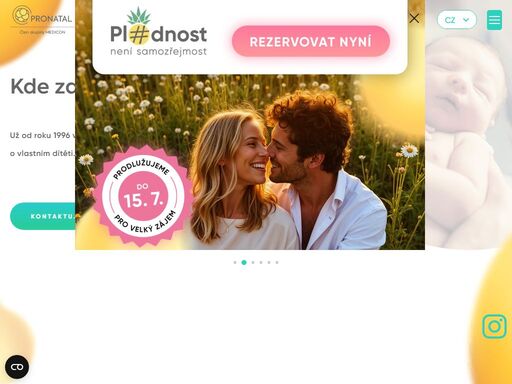 poskytujeme komplexní péči při řešení problému s neplodností.prostřednictvím moderních metod a osobního přístupu pomáháme párům na cestě k rodičovství.