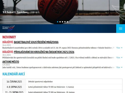 přidejte se i vy k nejstarší sokolské jednotě praze 5 tj sokol i. smíchov