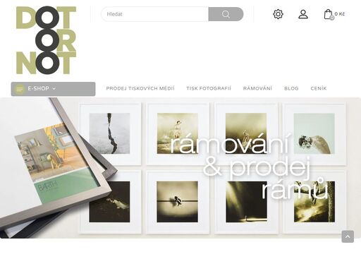 umělecký tisk fotografií a grafik  | rámařství | archivní papíry a plátna | hotové rámy | pigmentové inkousty | giclée praha | vše pro tisk fotografií v praze