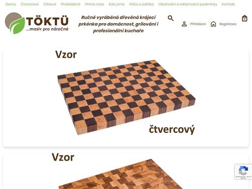 ručně vyráběná dřevěná prkénka, doplněk do kuchyně a na grilování