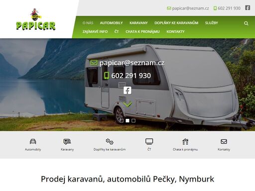 výkup, dovoz, bazar karavanů, obytných přívěsů nymburk, papicar