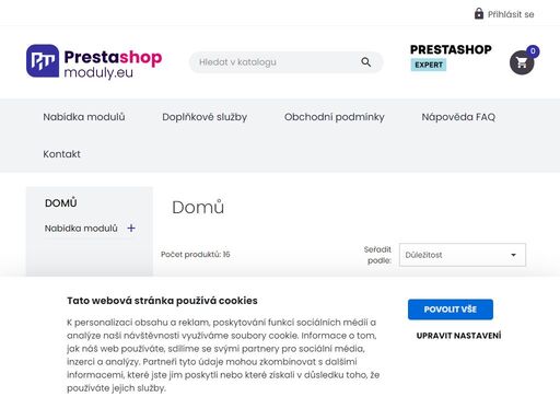 jsme specialisté na prestashop, nabízíme kompletní správu vašeho prestashopu a modulů.