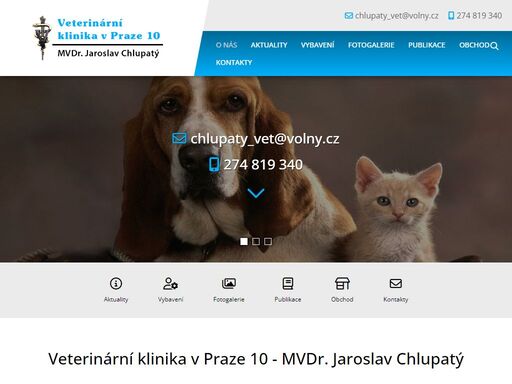 veterina praha 10 - dermatologie - kardiologie psů - veterinarni klinika - čipování, odčerveni, očkování