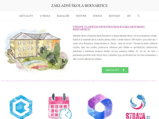 základní škola a mateřská škola bernartice je úplná základní škola s devíti postupnými ročníky. náleží k ní mateřská škola a školní jídelna sídlící v druhé
