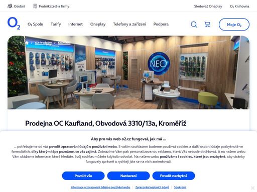 prodejna kroměříž - oc kaufland, obvodová 3310/13a. o2 služby, telefony, zařízení a příslušenství nebo profesionální podpora a spoustu dalšího, to nabízejí všechny naše značkové prodejny.