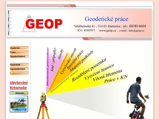 geodezie,zeměměřiči,geodetické práce,vytyčení hranice,vytyčení stavby,geodeti,ubytování,ubytování v krkonoších,vítkovice v krkonoších,chalupa,chalupa s bazénem,vyhřívaný bazén,11 lůžek osob,16 lůžek osob,běžecké stopy,free wifi