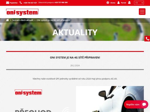 sledování aut. hlídáme a střežíme již 50.000 objektů. sms o havárii do 15 sekund! úspora 30% při provozu vozidel.