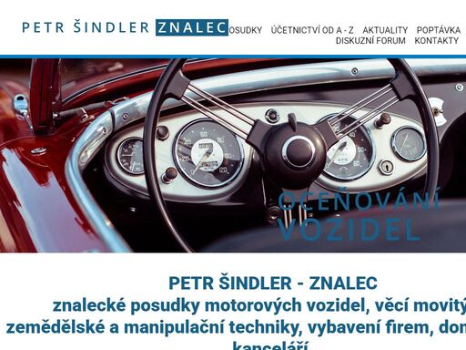 petr šindler - znalec