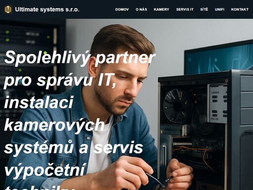 spolehlivý partner pro správu it, instalaci kamerových systémů a servis výpočetní techniky.