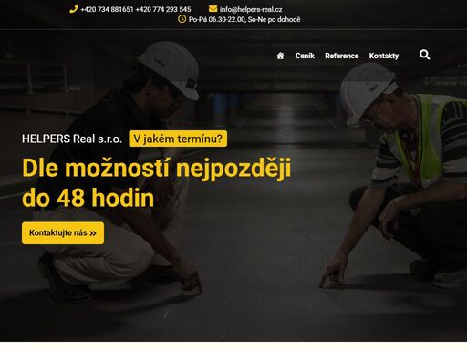 helpers real s.r.o. - opravy a montážní práce v nemovitostech. opravy a montáže, voda/elektro, hodinový manžel, sváření.