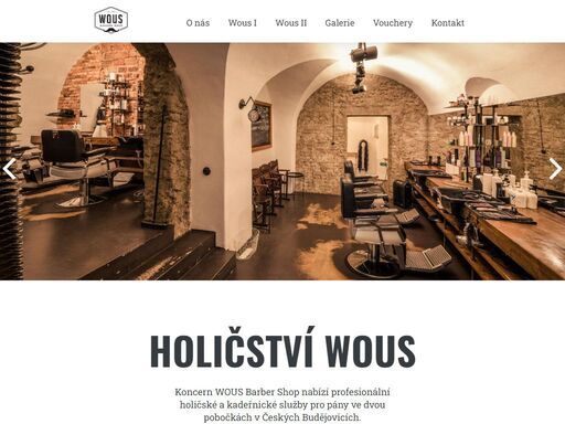 wous barber shop je první holičství pro pány v jižních čechách. k holení a stříhání nabídneme kávu i whisky, samozřejmostí je wi-fi připojení.