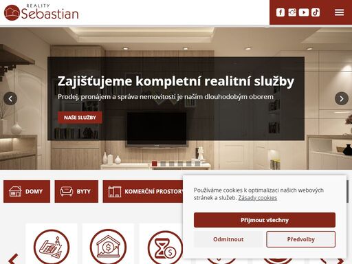 služby v každém odvětví realit - prodej i správa nemovitostí. na trhu přes 15 let, podepsáno přes tisíce smluv. působnost po celé čr.