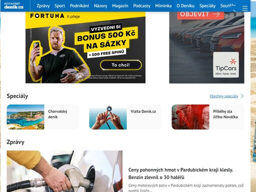 novinky a zprávy ze svitav a okolí. nejdůležitější informace a události z jednotlivých obcí, dění v politice, kultuře, sportu i v běžném životě.