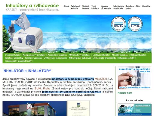 inhalátory vyrábí italská firma 3a health care a med 2000. inhalátor se vyznačuje dobrými technickými parametry a v  eshopu szo.cz jej nakoupíte za vynikající ceny.