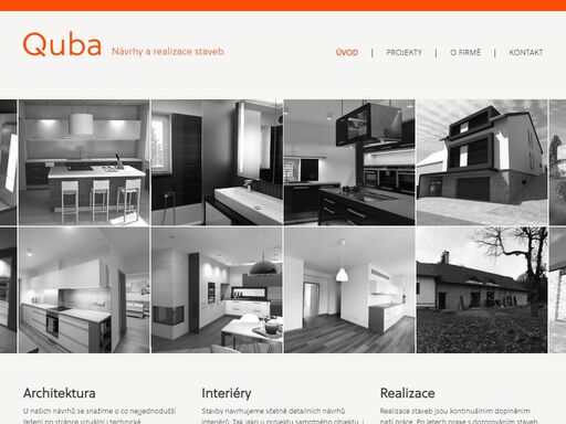 portfolio firmy obsahuje kompletní stavební činnost od počátečních konzultací, posudků a studií přes projekční činnost až po samotnou realizaci.