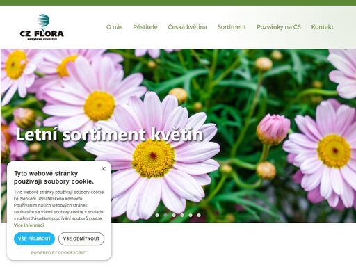 odbytové družstvo cz-flora od roku 2001 sdružuje pět pěstitelů, kteří jsou členy svazu květinářů a floristů české republiky.