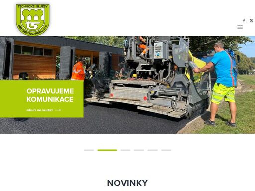 technické služby jablonec nad nisou nabízí mnoho služeb, díky kterým je město bezpečné. staráme se o komunikace, dopravní značení, zimní údržbu a zeleň.