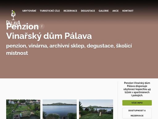 pálava - vinařský dům nabízí ubytování, sklípek, vinařství, degustace, teambuilding