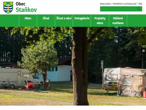 oficiální web obce staňkov