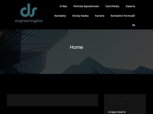 inženýrská kancelář ds engineering plus, a.s. se specializuje na projekty dopravních staveb. zpracováváme investiční záměry, projekty a dokumentace. 