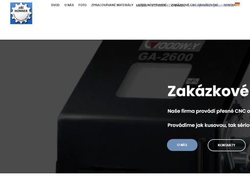 zakázkové cnc obrábění