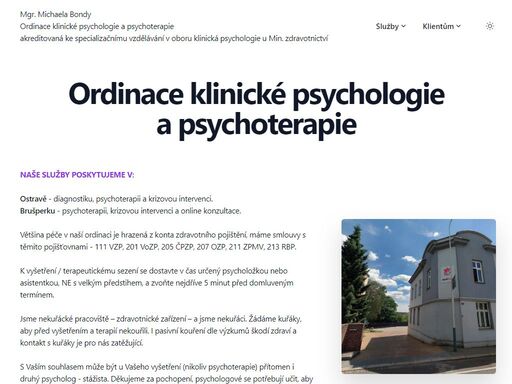 klinická psychologie, diagnostika, psychoterapie, psycholožka, psycholog, psychologie, terapie, psychoterapie, krizová intervence, duševní zdraví, zdraví, profesní vzdělávání akreditované ministerstvem zdravotnictví