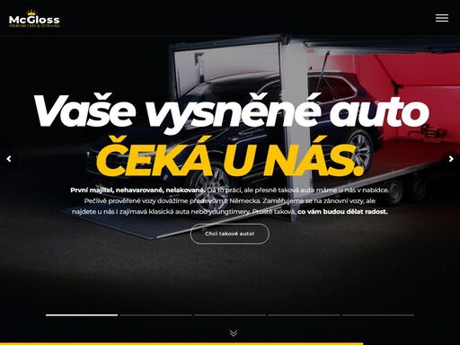 pomůžeme vám, aby vaše nové auto vypadalo lépe, než když sjelo z výrobní linky a dlouho v takovém stavu vydrželo. starším, klasickým nebo historickým vozidlům zase navrátíme jejich původní vzhled.