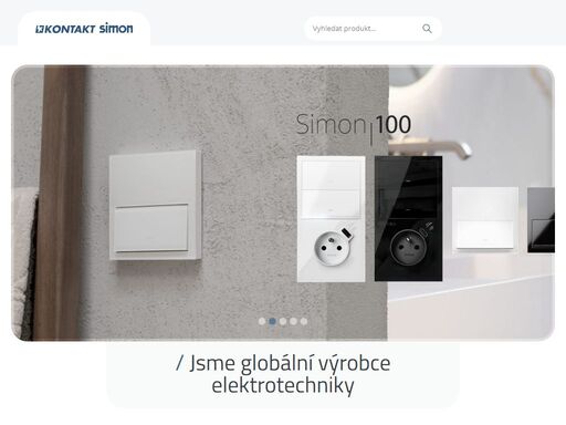 patříme do skupiny simon holding. vyrábíme moderní spínače, vypínače, zásuvky, podlahové krabice, prvky conectivity a chytré domácnosti, smart zařízení a nabíjecí stanice.