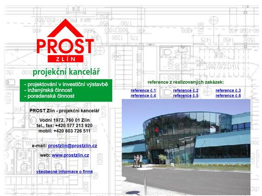 prost zlín projekční kancelář