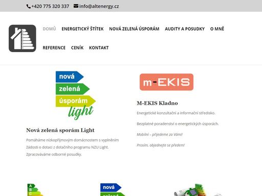 % projekty zaměřené na úspory energií. zpracováváme energetické štítky budov, podklady pro dotace nová zelená úsporám, energetické audity a posudky. %