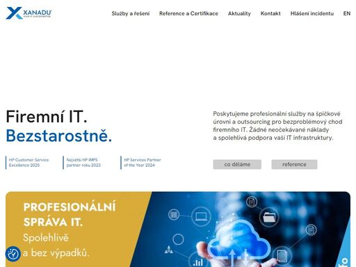 poskytujeme profesionální služby na špičkové úrovni a outsourcing pro bezproblémový chod it. žádné neočekávané náklady a spolehlivá podpora vaší infrastruktury.