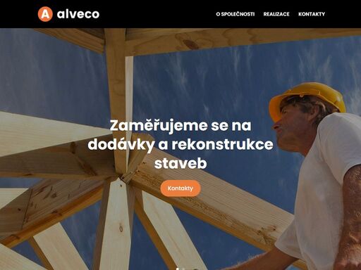 alveco se zaměřuje především na dodávky a rekonstrukce staveb včetně zajištění administrativních úkonů.