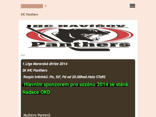 vítáme vás na našich stránkách jsme inline hokejový team založený v roce 2008 