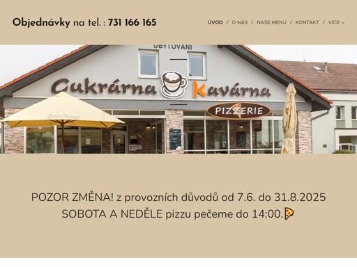 nabídneme vám s láskou vyráběné zákusky, chlebíčky, saláty, pizzy a jiné naše dobroty.