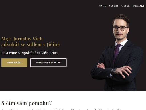 jaroslav vích, advokát v jičíně, poskytuji široké spektrum právních služeb. kontaktujte mě pro profesionální a spolehlivé právní poradenství.