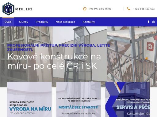    
   
   
   
firma  rolud s.r.o. nabízí:   
   
   
   
   
   
   
   
výtahové šachty   
    
více o našich službách   
   
realizace výtahů    
od a do...