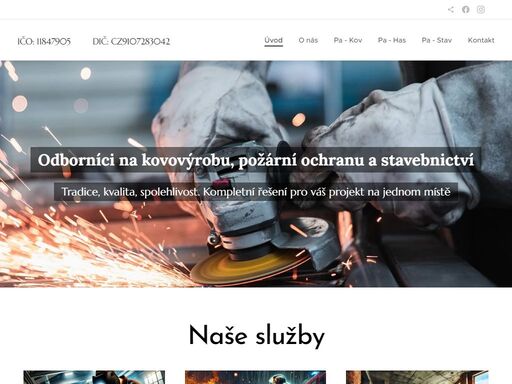 široká nabídka produktů a řešení z kovu. brány, schody, zábradlí a další na míru.