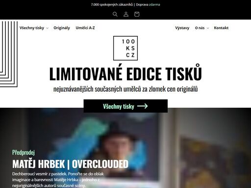 limitované edice tisků od nejzajímavějších současných českých a slovenských umělců. pečlivě vybráno kurátorem, tištěno v té nejlepší kvalitě.