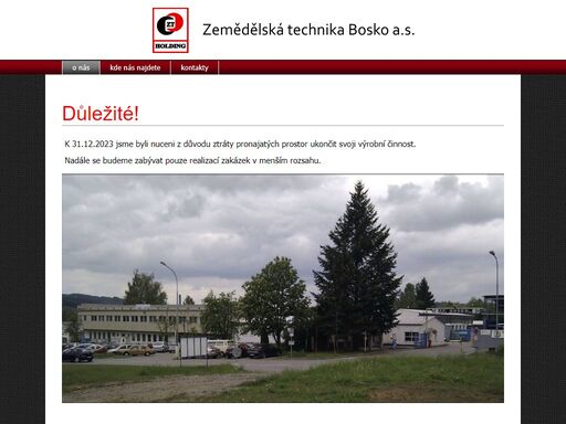 zemědělská technika bosko a.s.
