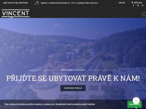  zavítejte do vincenta v luhačovicích, ubytování nabízíme v útulných a nově rekonstruovaných pokojích. ideální místo pro firemní...