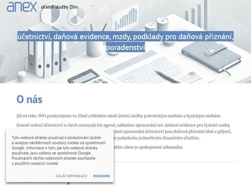 ve zlíně a blízkém okolí, poskytujeme již od r. 1993 účetní služby právnickým osobám a fyzickým osobám.